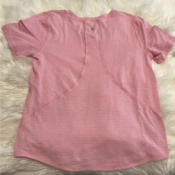lululemon athletica Tops - Lululemon Tee in Pink